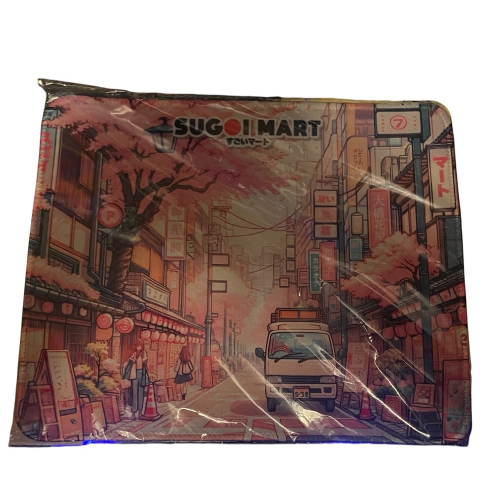 Sugoi Mart Mouse Pad Desk Pad Sakura Cherry Blossoms Street